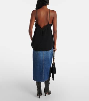 Top Elva brodé en crêpe | Marant Etoile