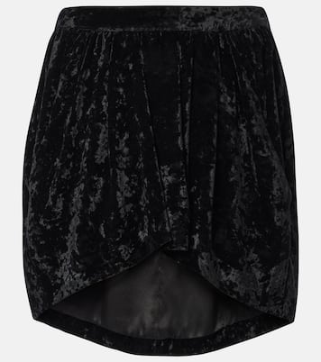 Falda Lashay de terciopelo | Isabel Marant