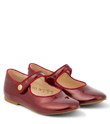 Ballerine Mary Jane Daisy Baby in vernice | Pom d'Api