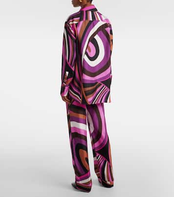 Camicia Iride in twill di seta | Pucci