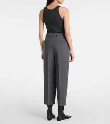 Gerade Low-Rise-Hose | Toteme