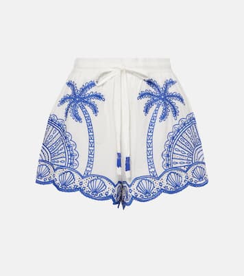 Shorts Palm Trees aus Baumwolle | Farm Rio