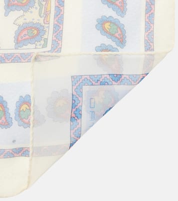 Foulard Tosca in seta con stampa | Etro