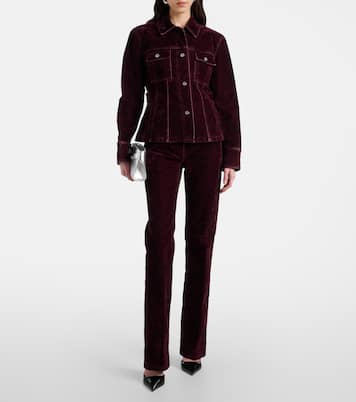 Jacke aus Samt | Ferragamo
