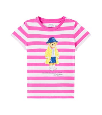 T-shirt rayé en coton | Polo Ralph Lauren Kids