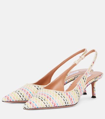 New Purist Sling 50 slingback pumps | Aquazzura