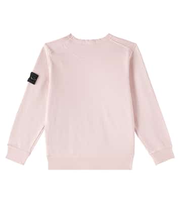 Felpa Compass in jersey di misto cotone | Stone Island Junior