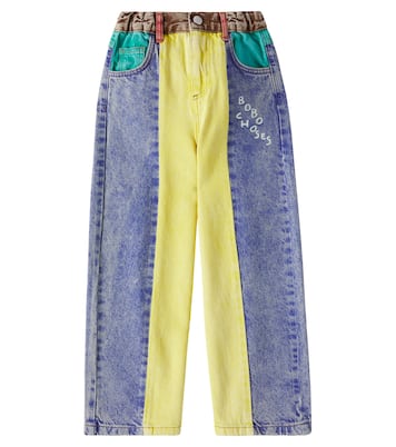 Colorblock jeans | Bobo Choses