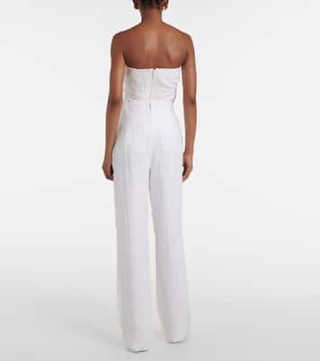 Pantaloni a gamba larga Gabrielle in lino | Tove