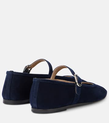 Suede Mary Jane flats | Le Monde Béryl