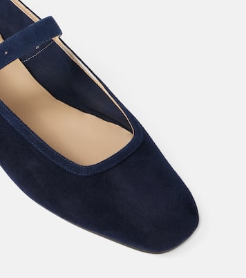 Suede Mary Jane flats | Le Monde Béryl