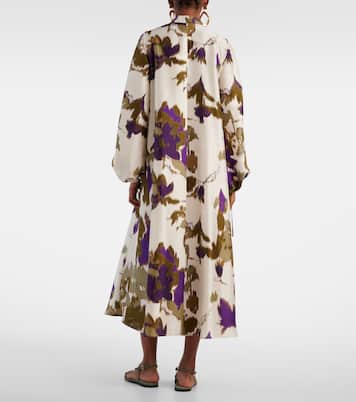 Robe longue Maesa imprimée en soie  | Max Mara