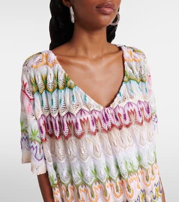 Abito corto in crochet | Missoni