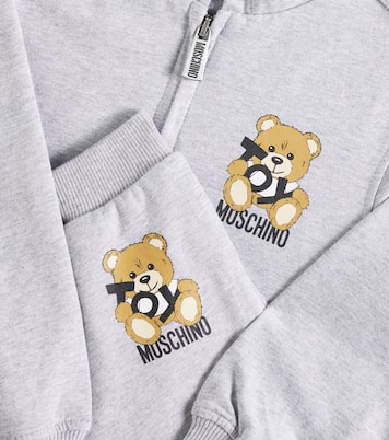 Cotton hoodie and sweatpants set | Moschino Kids