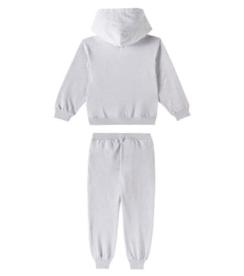 Cotton hoodie and sweatpants set | Moschino Kids