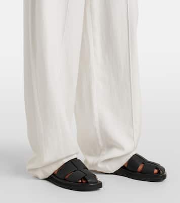 Weite Mid-Rise-Hose | Vince