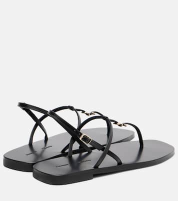 Sandales Monogram en cuir | Proenza Schouler