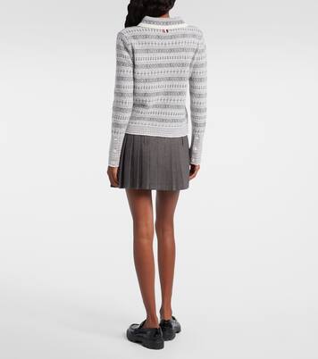 Fair Isle wool-blend jacquard sweater | Thom Browne