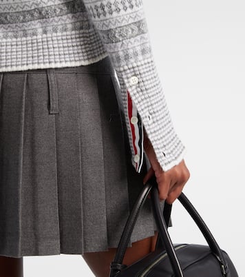 Fair Isle wool-blend jacquard sweater | Thom Browne