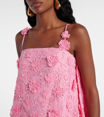 Fifi floral lace minidress | Leo Lin