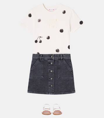 Denim skirt | Bonpoint