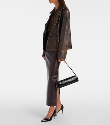 Kye Micro leather shoulder bag | Khaite