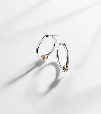 Orecchini Argo in argento sterling e oro 18kt | Spinelli Kilcollin