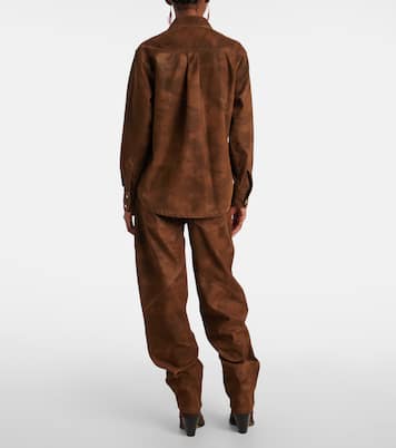 Karima faux leather overshirt | Marant Etoile