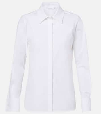 Knut cotton-blend poplin shirt | Max Mara