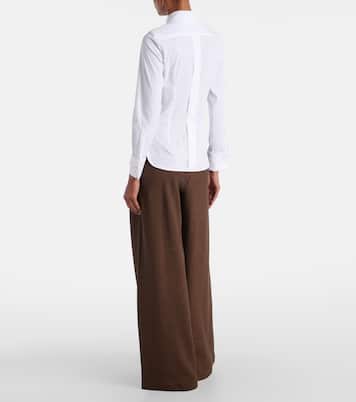 Knut cotton-blend poplin shirt | Max Mara