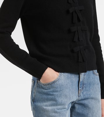 Bow-detail cashmere cardigan | Jardin des Orangers