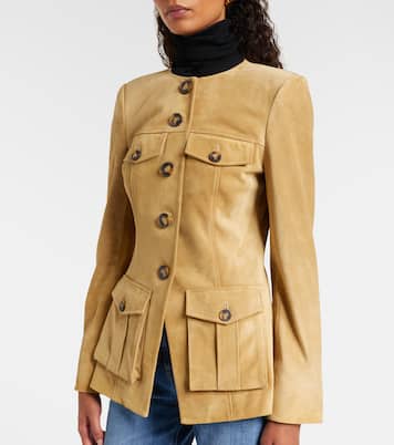 Orrin suede jacket | Veronica Beard