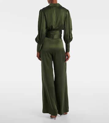 Silk wide-leg pants | Zimmermann