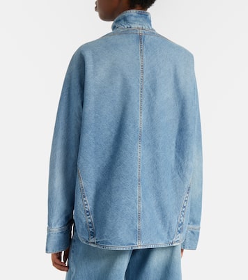 Hemdjacke aus Denim | Alaïa