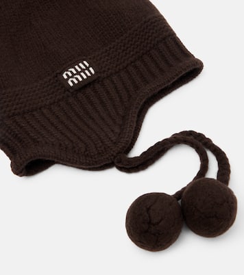 Wool and cashmere hat | Miu Miu