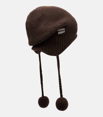 Wool and cashmere hat | Miu Miu