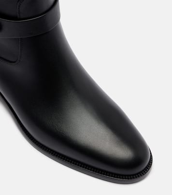 Dianouchette leather biker boots | Christian Louboutin