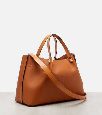 Tote Bag VLogo Medium aus Leder | Valentino Garavani
