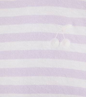 Striped cotton T-shirt | Bonpoint