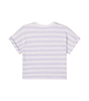 Striped cotton T-shirt | Bonpoint