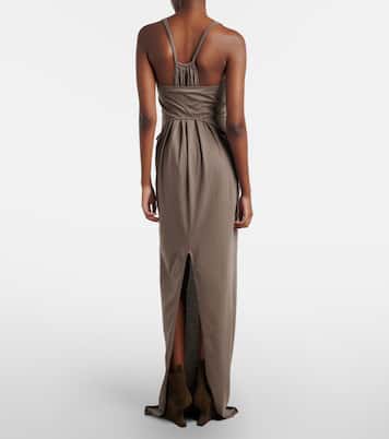 Maxikleid Temple aus Baumwolle | Rick Owens
