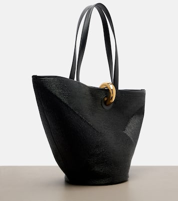 Bambola Large raffia-effect bucket bag | Jacquemus