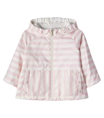 Bebé - chaqueta a rayas con capucha | Moncler Enfant