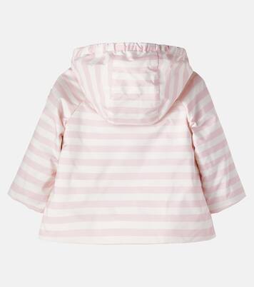 Bebé - chaqueta a rayas con capucha | Moncler Enfant