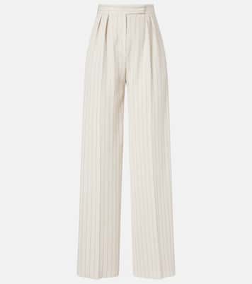 Osso striped cotton wide-leg pants | Max Mara