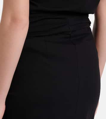 Gathered cotton midi skirt | Dries Van Noten