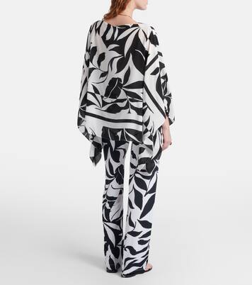Abate printed wide-leg pants | Max Mara
