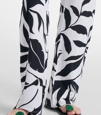 Abate printed wide-leg pants | Max Mara