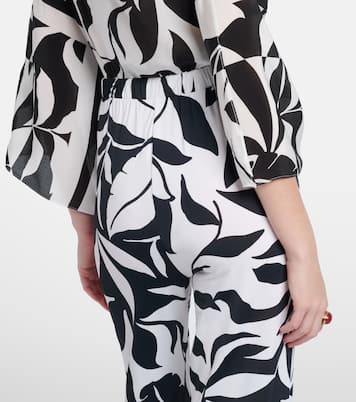 Abate printed wide-leg pants | Max Mara