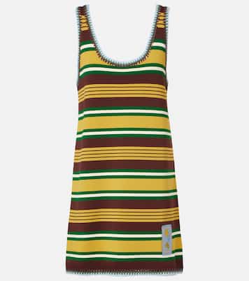 Abito corto Clover in maglia a righe | Alémais